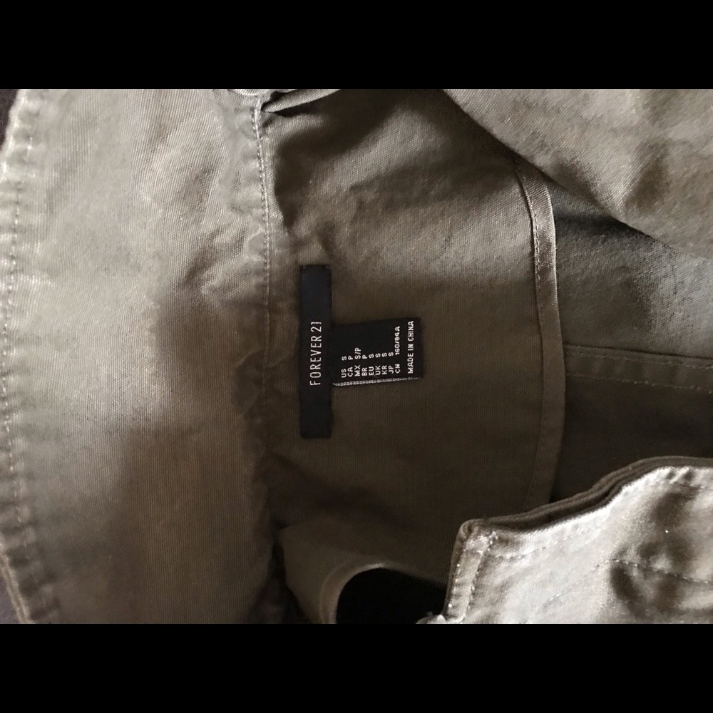 Anorak Utility Military jacket w/drawstring Size S